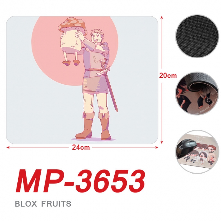 Delicious in Dungeon Anime Full Color Printing Mouse Pad Unlocked 20X24cm price for 5 pcs mp-3653