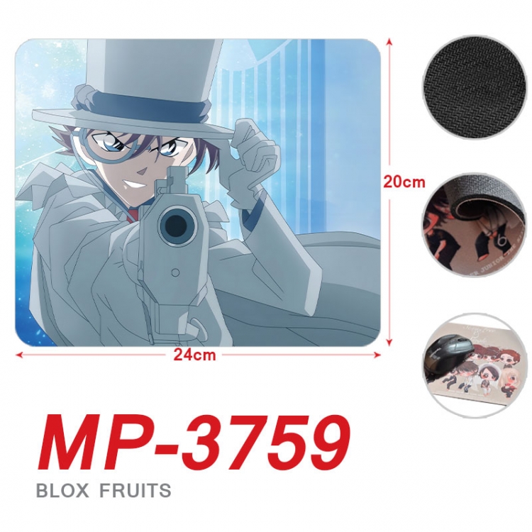 Detective conan Anime Full Color Printing Mouse Pad Unlocked 20X24cm price for 5 pcs