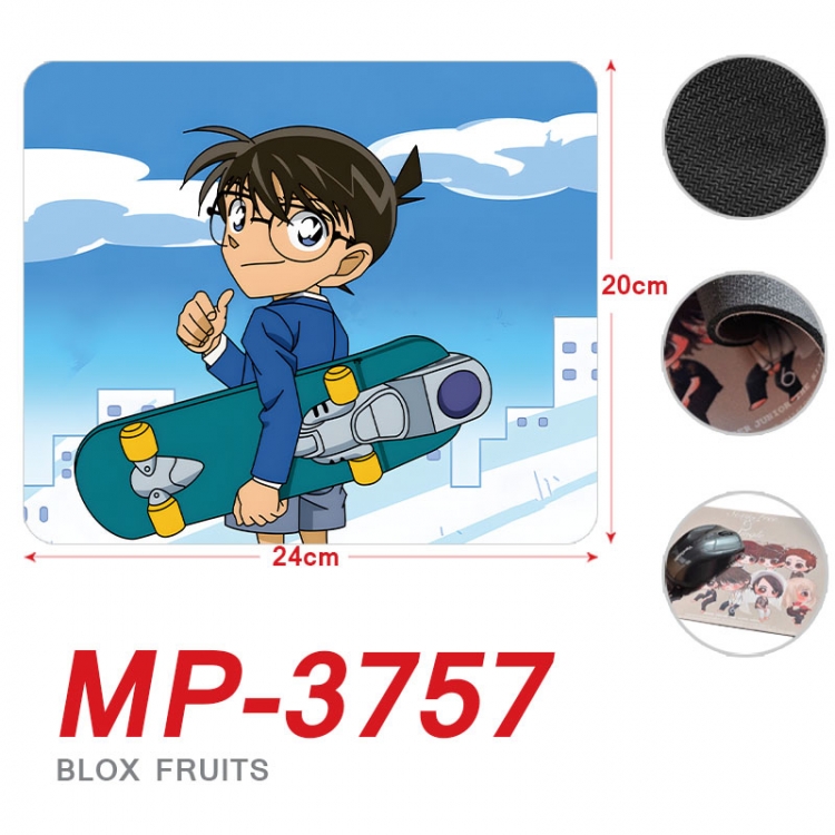 Detective conan Anime Full Color Printing Mouse Pad Unlocked 20X24cm price for 5 pcs