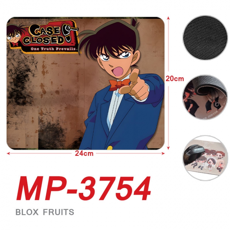 Detective conan Anime Full Color Printing Mouse Pad Unlocked 20X24cm price for 5 pcs