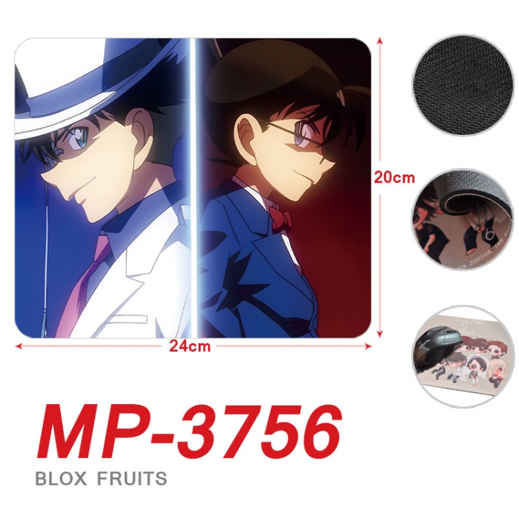 Detective conan Anime Full Color Printing Mouse Pad Unlocked 20X24cm price for 5 pcs