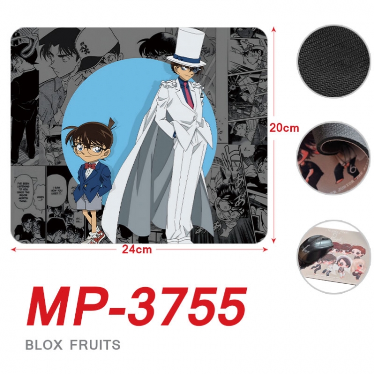 Detective conan Anime Full Color Printing Mouse Pad Unlocked 20X24cm price for 5 pcs