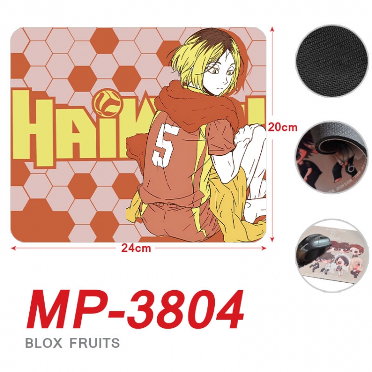 Haikyuu!! Anime Full Color Printing Mouse Pad Unlocked 20X24cm price for 5 pcs mp-3804