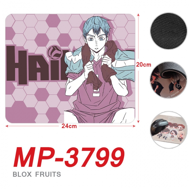 Haikyuu!! Anime Full Color Printing Mouse Pad Unlocked 20X24cm price for 5 pcs  mp-3799