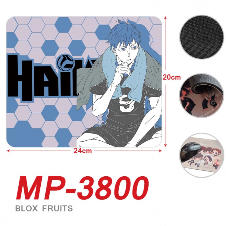 Haikyuu!! Anime Full Color Printing Mouse Pad Unlocked 20X24cm price for 5 pcs  mp-3800