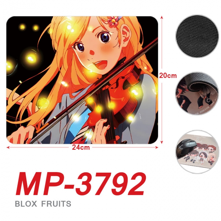 Your Lie in April Anime Full Color Printing Mouse Pad Unlocked 20X24cm price for 5 pcs