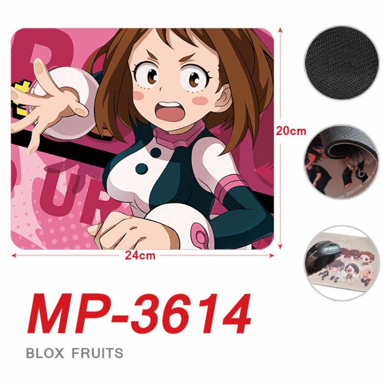 My Hero Academia Anime Full Color Printing Mouse Pad Unlocked 20X24cm price for 5 pcs