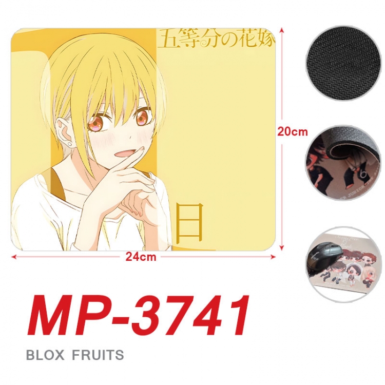 The Quintessential Qunintupiets Frosted Anime Full Color Printing Mouse Pad Unlocked 20X24cm price for 5 pcs