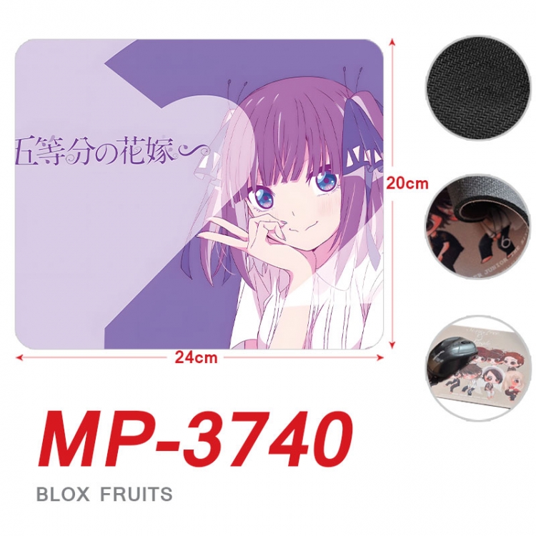 The Quintessential Qunintupiets Frosted Anime Full Color Printing Mouse Pad Unlocked 20X24cm price for 5 pcs