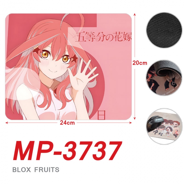 The Quintessential Qunintupiets Frosted Anime Full Color Printing Mouse Pad Unlocked 20X24cm price for 5 pcs