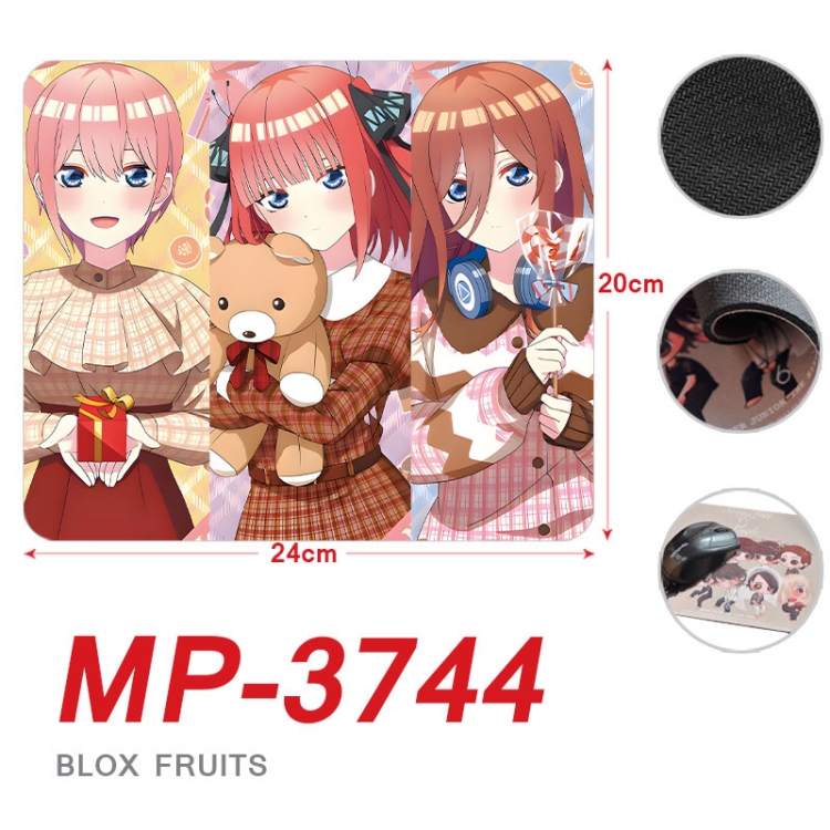 The Quintessential Qunintupiets Frosted Anime Full Color Printing Mouse Pad Unlocked 20X24cm price for 5 pcs