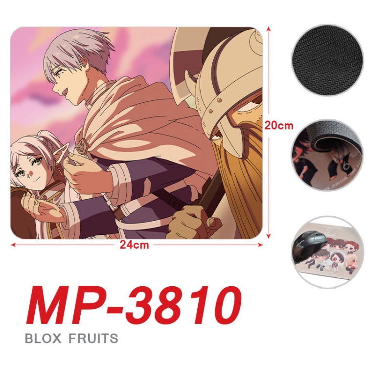 Frieren: Beyond Journey's End Anime Full Color Printing Mouse Pad Unlocked 20X24cm price for 5 pcs