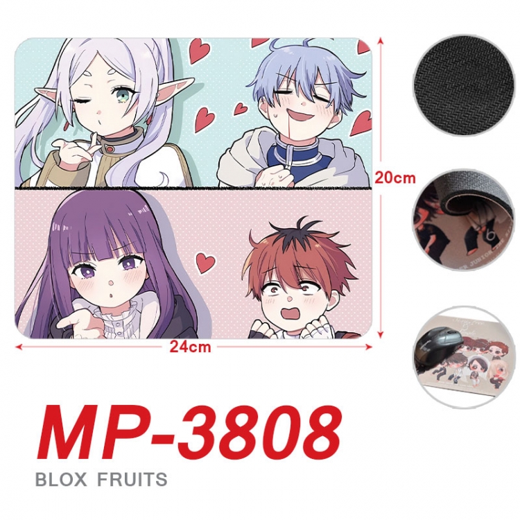 Frieren: Beyond Journey's End Anime Full Color Printing Mouse Pad Unlocked 20X24cm price for 5 pcs