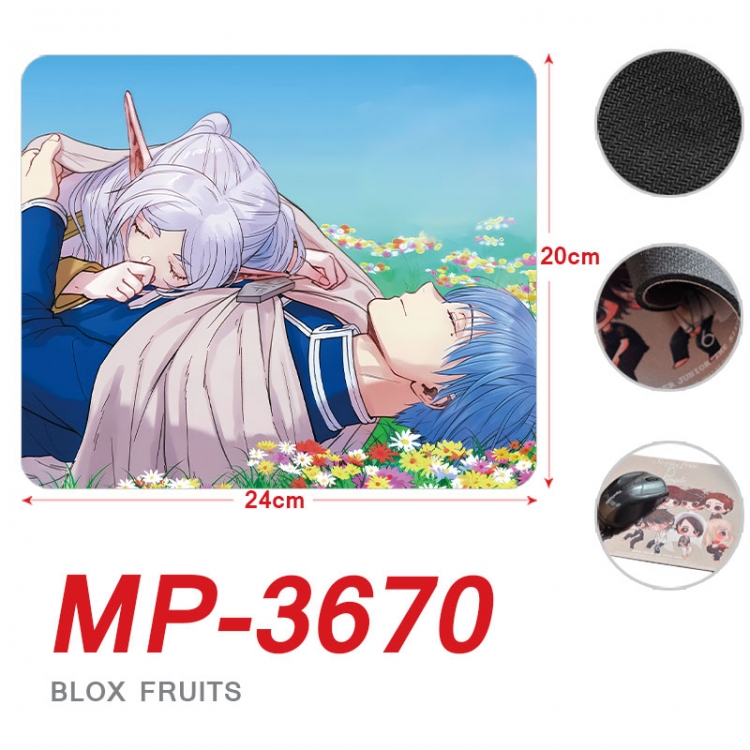 Frieren: Beyond Journey's End Anime Full Color Printing Mouse Pad Unlocked 20X24cm price for 5 pcs