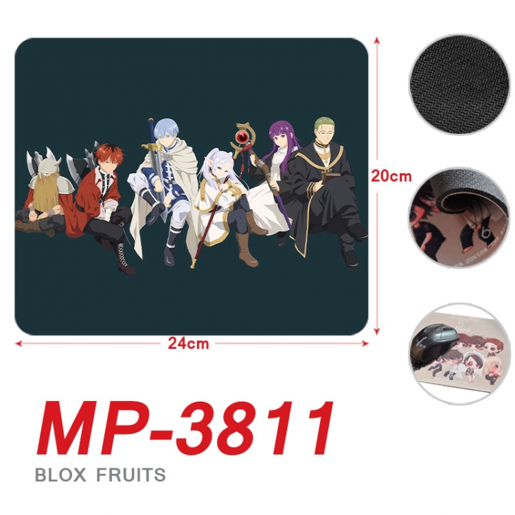 Frieren: Beyond Journey's End Anime Full Color Printing Mouse Pad Unlocked 20X24cm price for 5 pcs