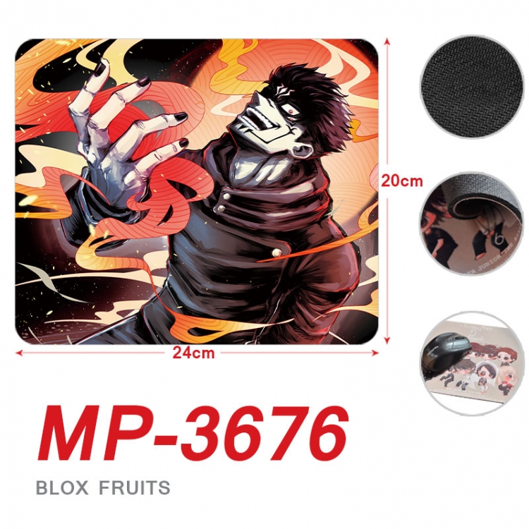 Jujutsu Kaisen Anime Full Color Printing Mouse Pad Unlocked 20X24cm price for 5 pcs