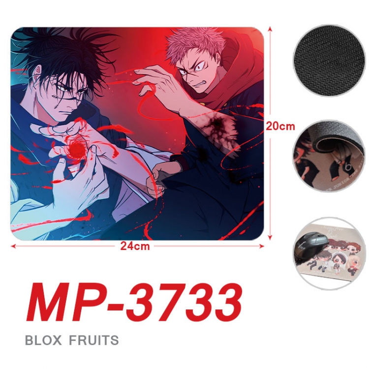 Jujutsu Kaisen Anime Full Color Printing Mouse Pad Unlocked 20X24cm price for 5 pcs