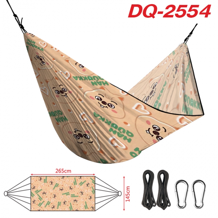 straykids  Outdoor full color watermark printing hammock 265x145cm DQ-2554