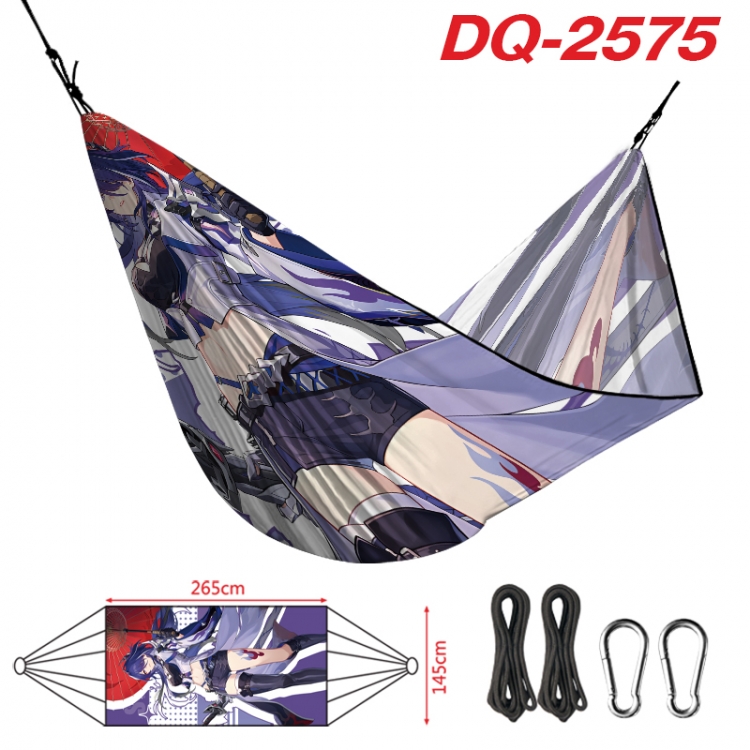 Honkai: Star Rail Outdoor full color watermark printing hammock 265x145cm   DQ-2575