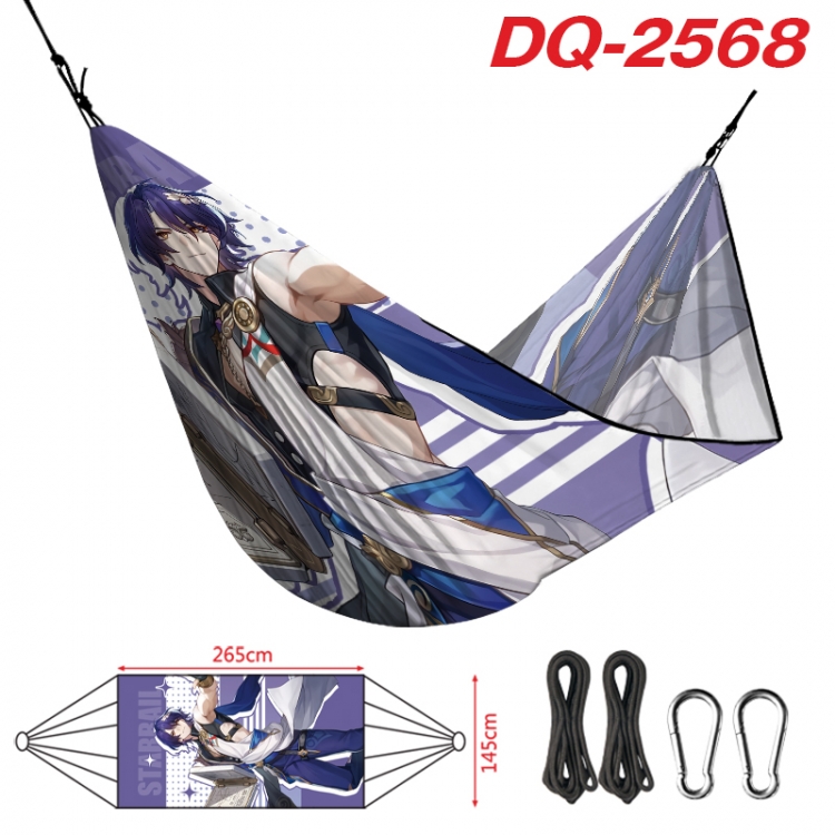 Honkai: Star Rail Outdoor full color watermark printing hammock 265x145cm   DQ-2568