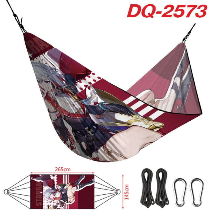 Honkai: Star Rail Outdoor full color watermark printing hammock 265x145cm DQ-2573