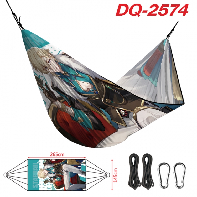 Honkai: Star Rail Outdoor full color watermark printing hammock 265x145cm DQ-2574