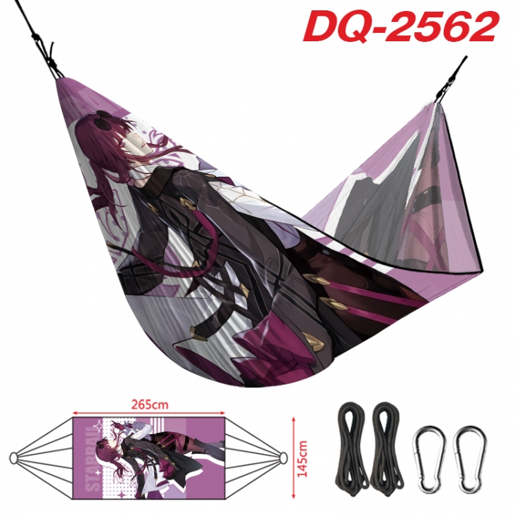 Honkai: Star Rail Outdoor full color watermark printing hammock 265x145cm   DQ-2562