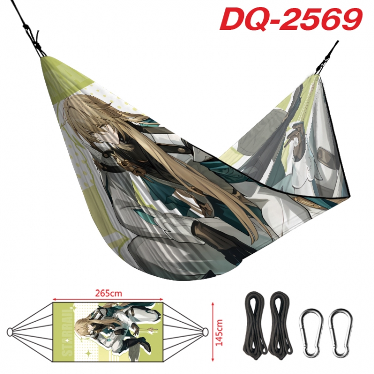 Honkai: Star Rail Outdoor full color watermark printing hammock 265x145cm  DQ-2569