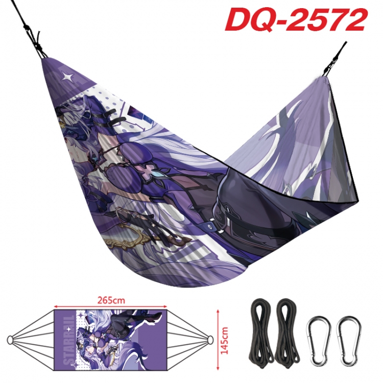 Honkai: Star Rail Outdoor full color watermark printing hammock 265x145cm  DQ-2572