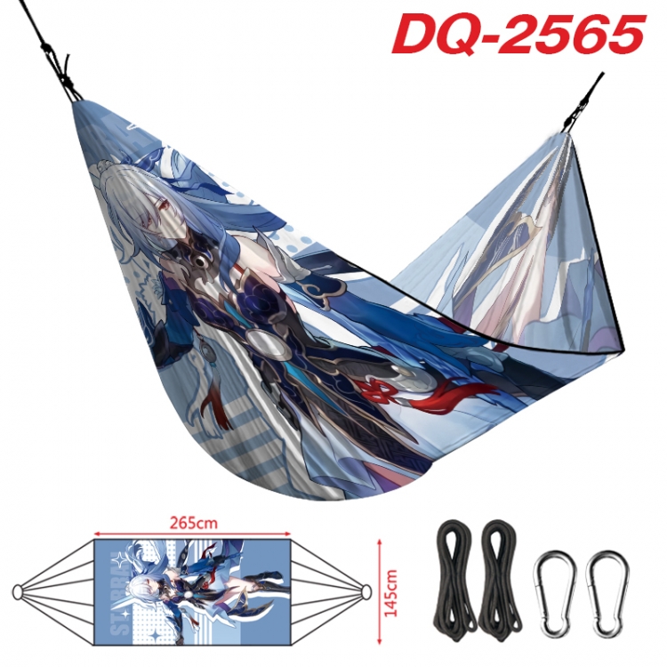 Honkai: Star Rail Outdoor full color watermark printing hammock 265x145cm  DQ-2565