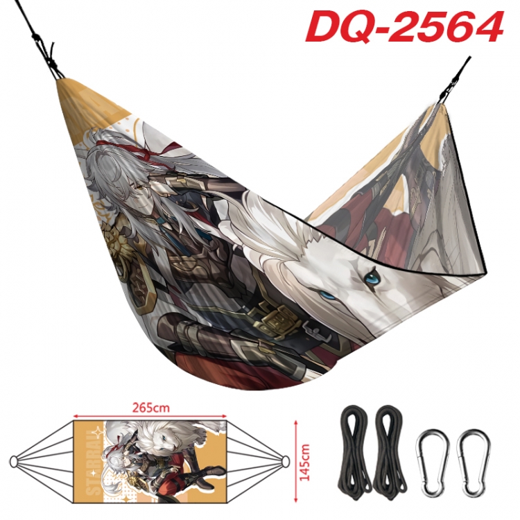 Honkai: Star Rail Outdoor full color watermark printing hammock 265x145cm   DQ-2564