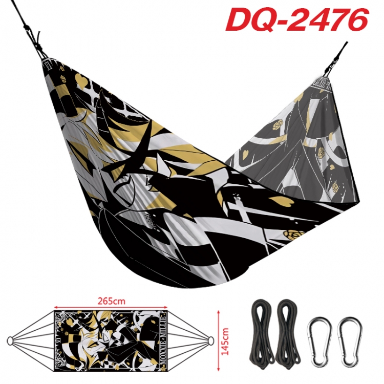 Hazbin Hotel Outdoor full color watermark printing hammock 265x145cm  DQ-2476