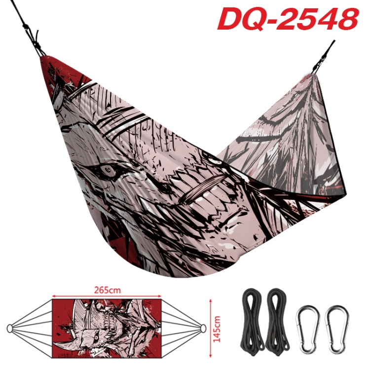 KAIJU NUMBER EIGHT Outdoor full color watermark printing hammock 265x145cm   DQ-2548