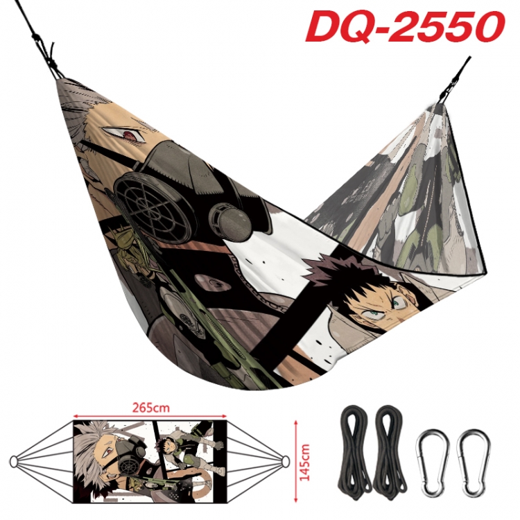 KAIJU NUMBER EIGHT Outdoor full color watermark printing hammock 265x145cm DQ-2550