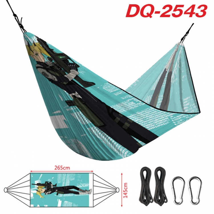 KAIJU NUMBER EIGHT Outdoor full color watermark printing hammock 265x145cm DQ-2543