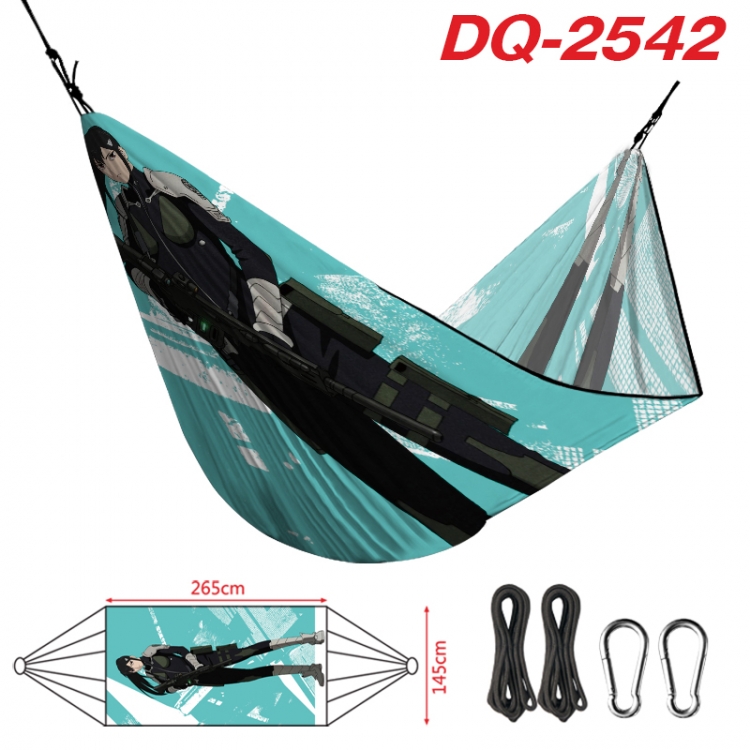 KAIJU NUMBER EIGHT Outdoor full color watermark printing hammock 265x145cm DQ-2542