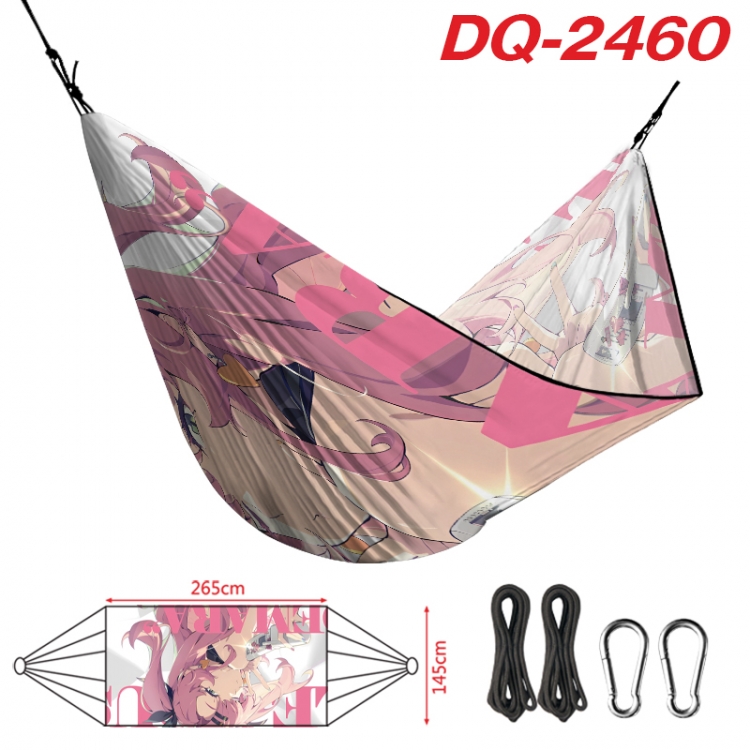 Zenless Zone Zero Outdoor full color watermark printing hammock 265x145cm   DQ-2460