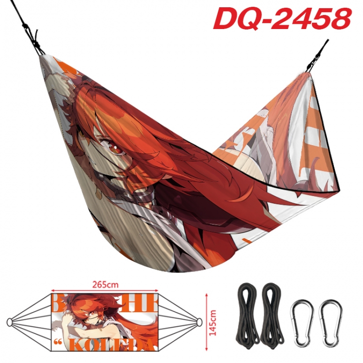 Zenless Zone Zero Outdoor full color watermark printing hammock 265x145cm DQ-2458