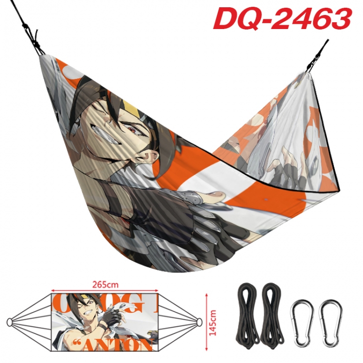 Zenless Zone Zero Outdoor full color watermark printing hammock 265x145cm  DQ-2463