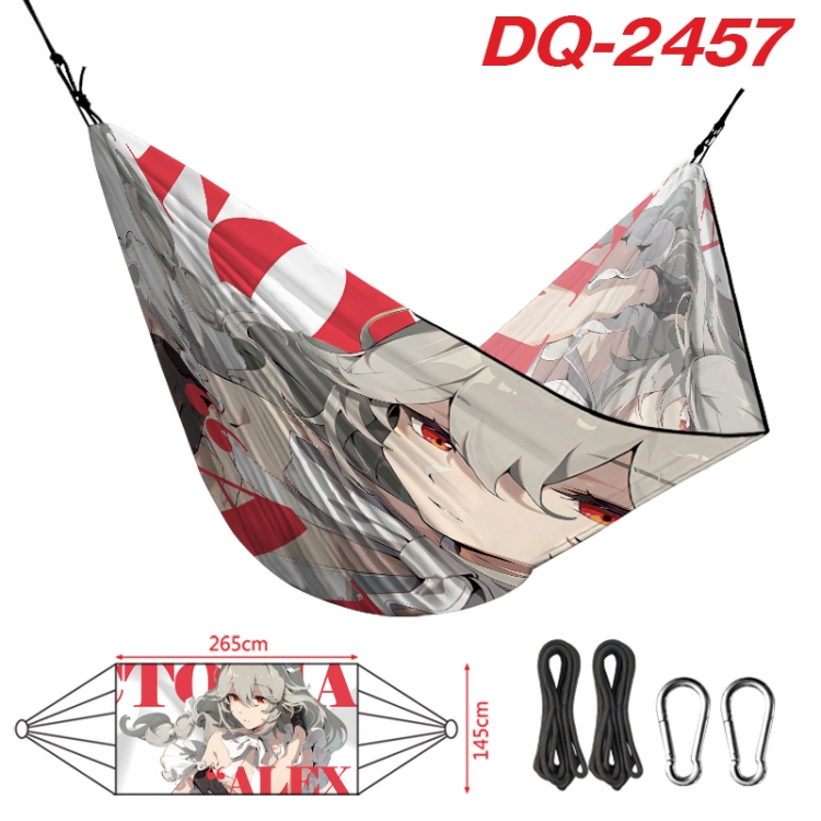 Zenless Zone Zero Outdoor full color watermark printing hammock 265x145cm DQ-2457