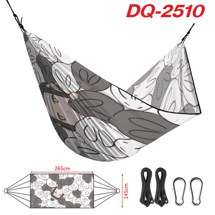 The wizard of the de Outdoor full color watermark printing hammock 265x145cm  DQ-2510