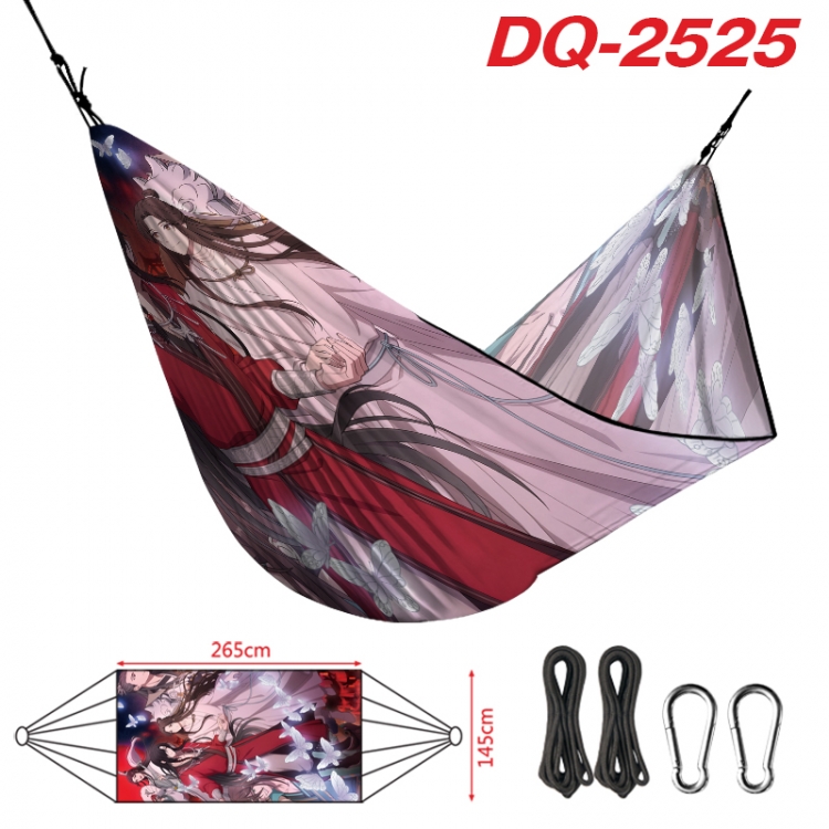 Heaven Official's Blessing Outdoor full color watermark printing hammock 265x145cm  DQ-2525