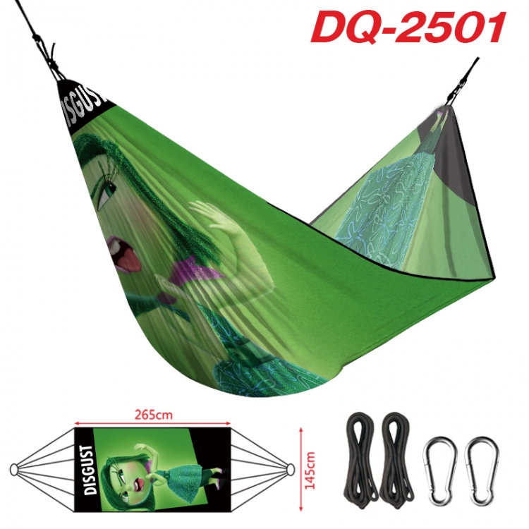 Inside Out  Outdoor full color watermark printing hammock 265x145cm DQ-2501