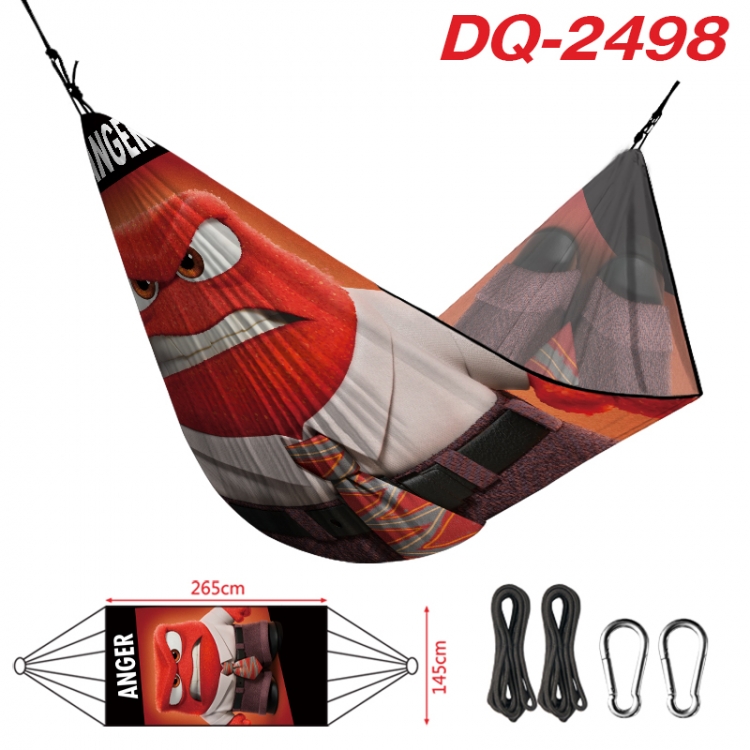 Inside Out  Outdoor full color watermark printing hammock 265x145cm   DQ-2498