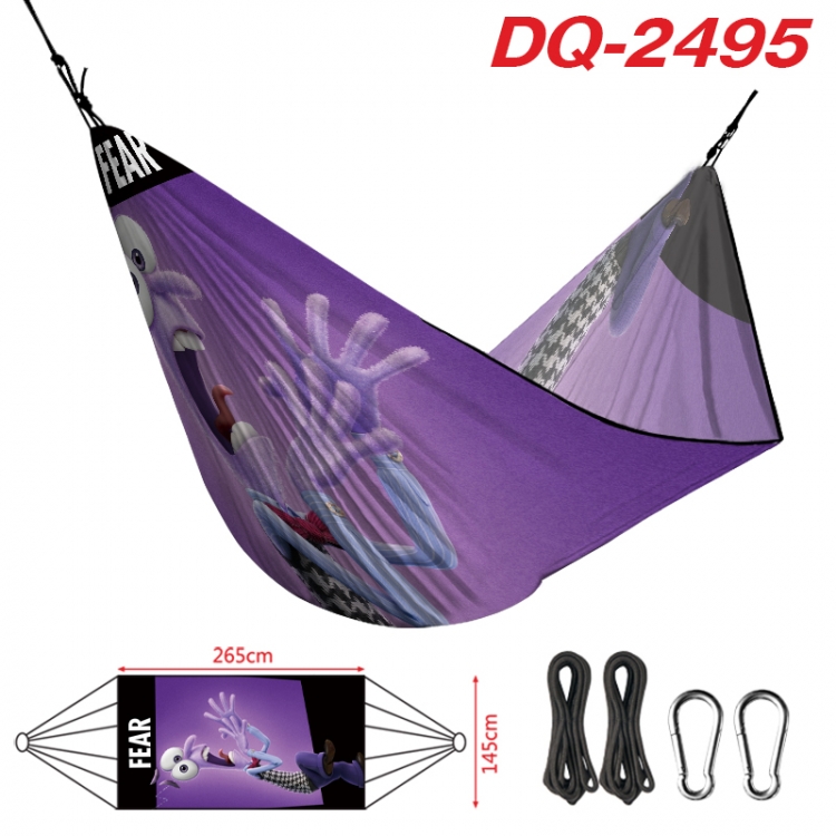 Inside Out  Outdoor full color watermark printing hammock 265x145cm DQ-2495