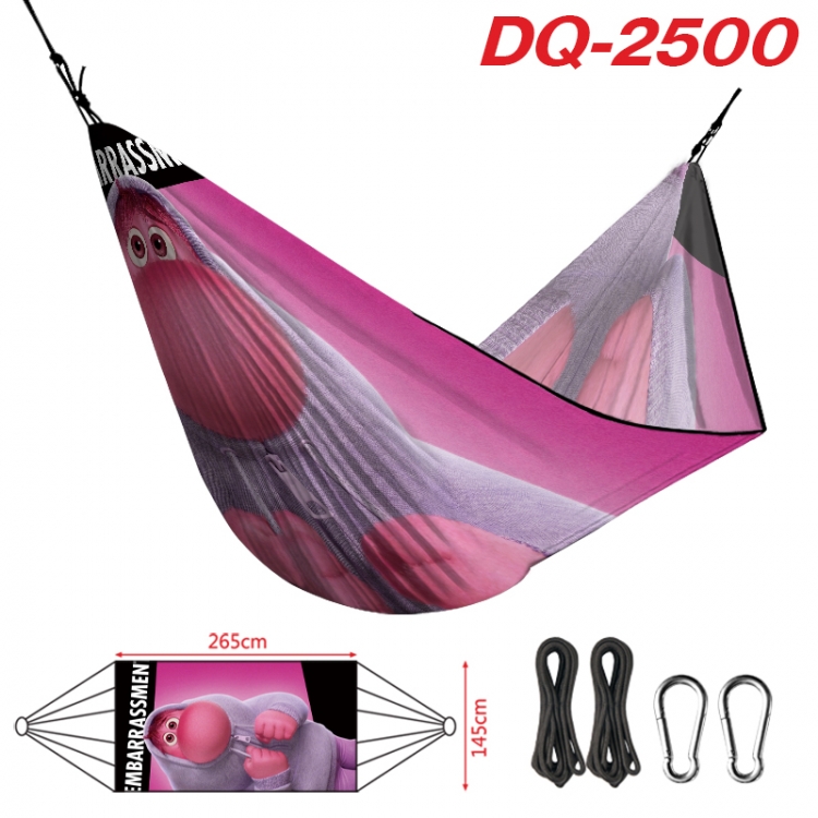 Inside Out  Outdoor full color watermark printing hammock 265x145cm  DQ-2500