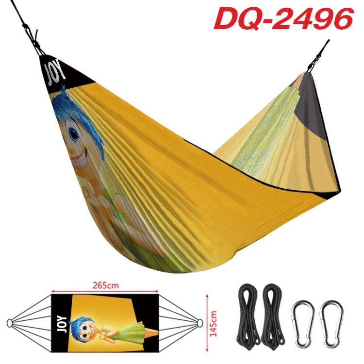 Inside Out  Outdoor full color watermark printing hammock 265x145cm  DQ-2496