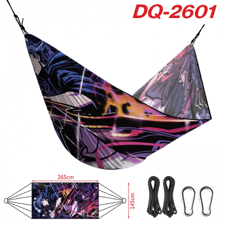 Solo Leveling:Arise Outdoor full color watermark printing hammock 265x145cm DQ-2601