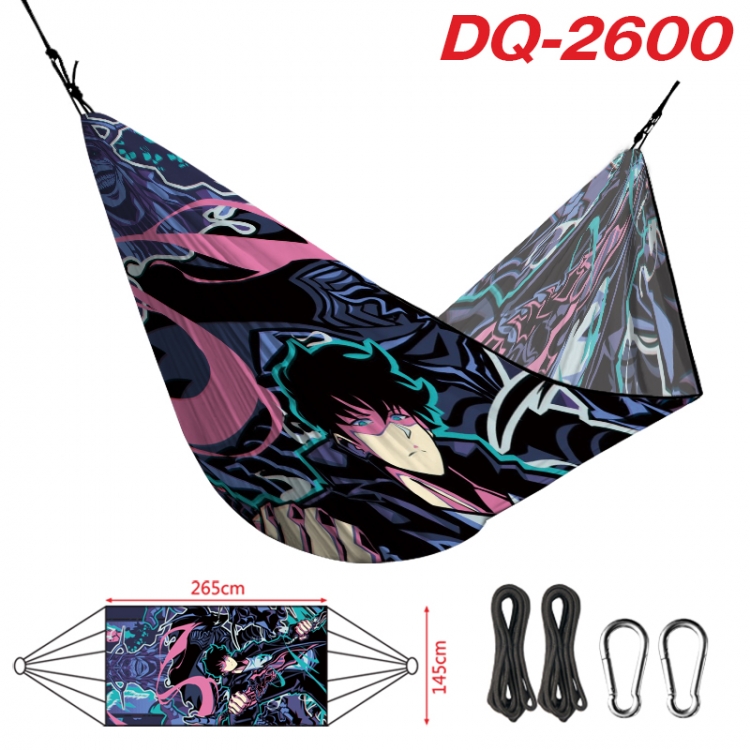 Solo Leveling:Arise Outdoor full color watermark printing hammock 265x145cm  DQ-2600