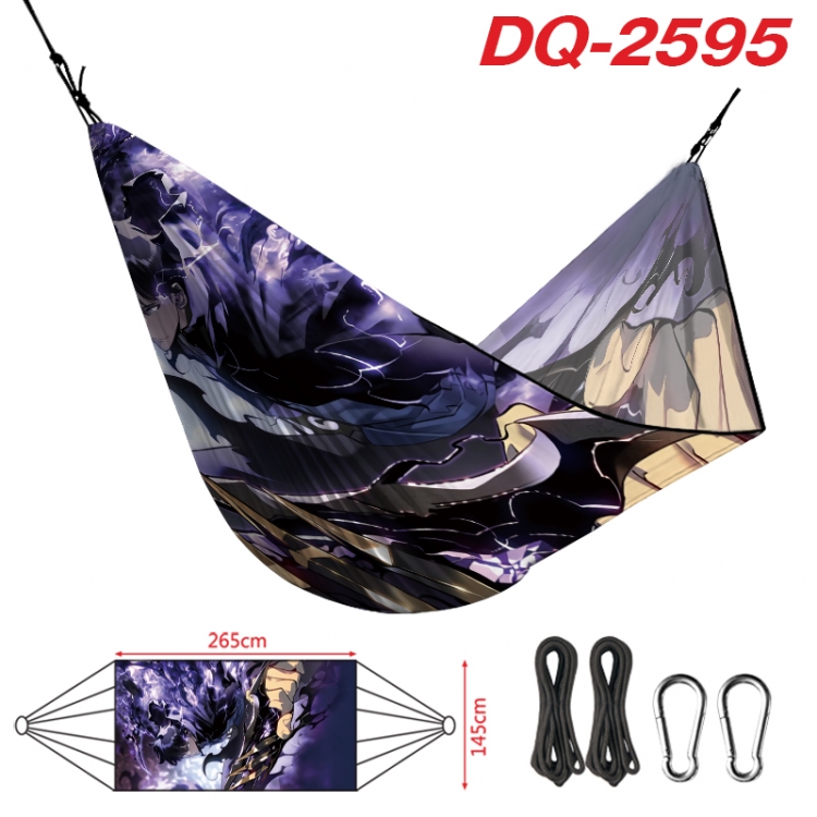 Solo Leveling:Arise Outdoor full color watermark printing hammock 265x145cm  DQ-2595